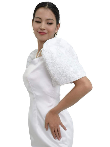 Duchess Premium Satin Filipiniana Dress - Pia ML890