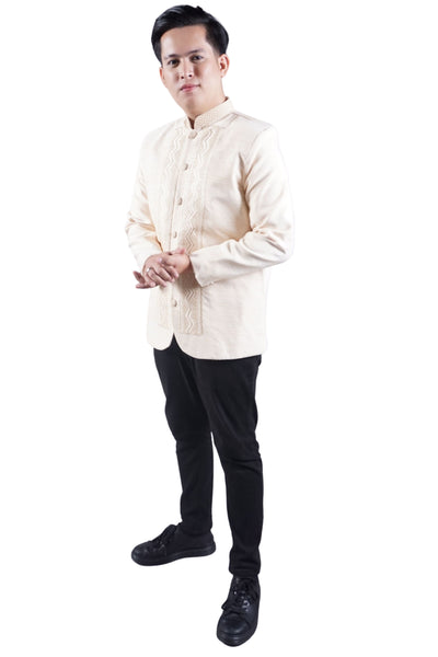 Jusilyn Satin Premium Barong Tagalog Coat - Ian - MR159