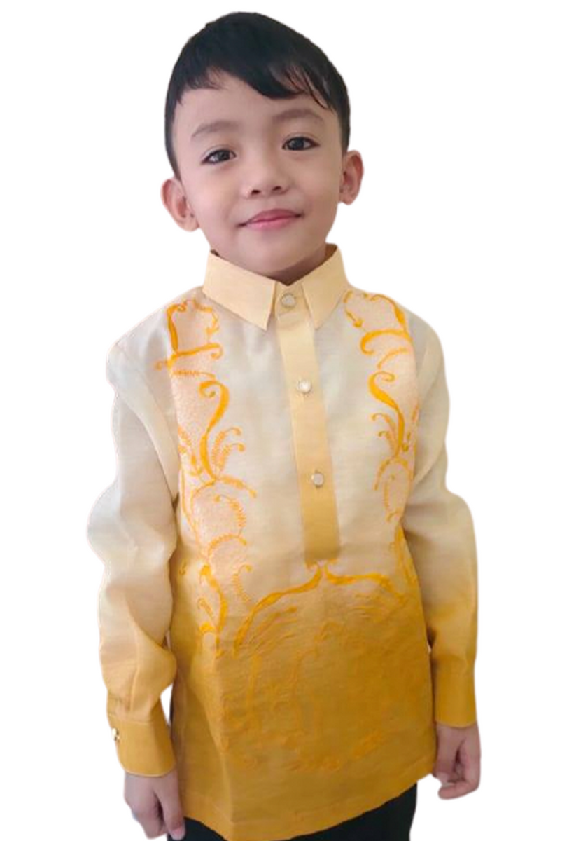 Boys Jusi Classic Barong Tagalog Gio JS117 For Sale Barong World