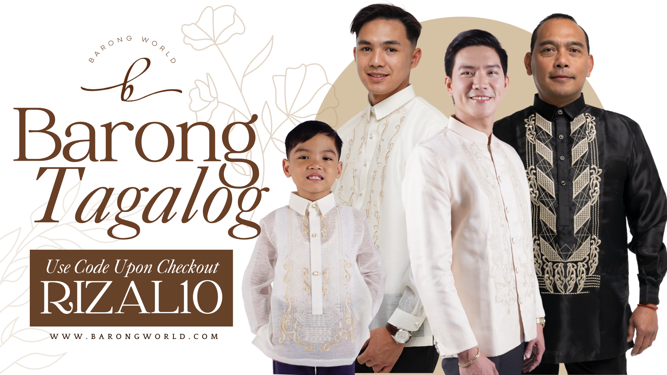 Barong Tagalog for Men