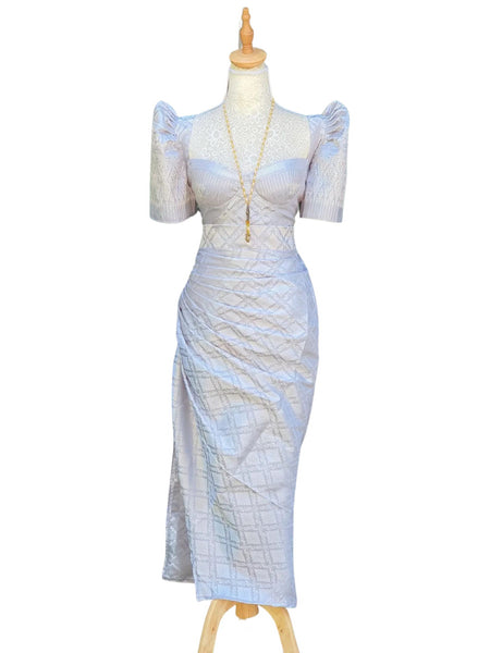 Ilocos Pinilian Handmade Filipiniana Dress - HW304