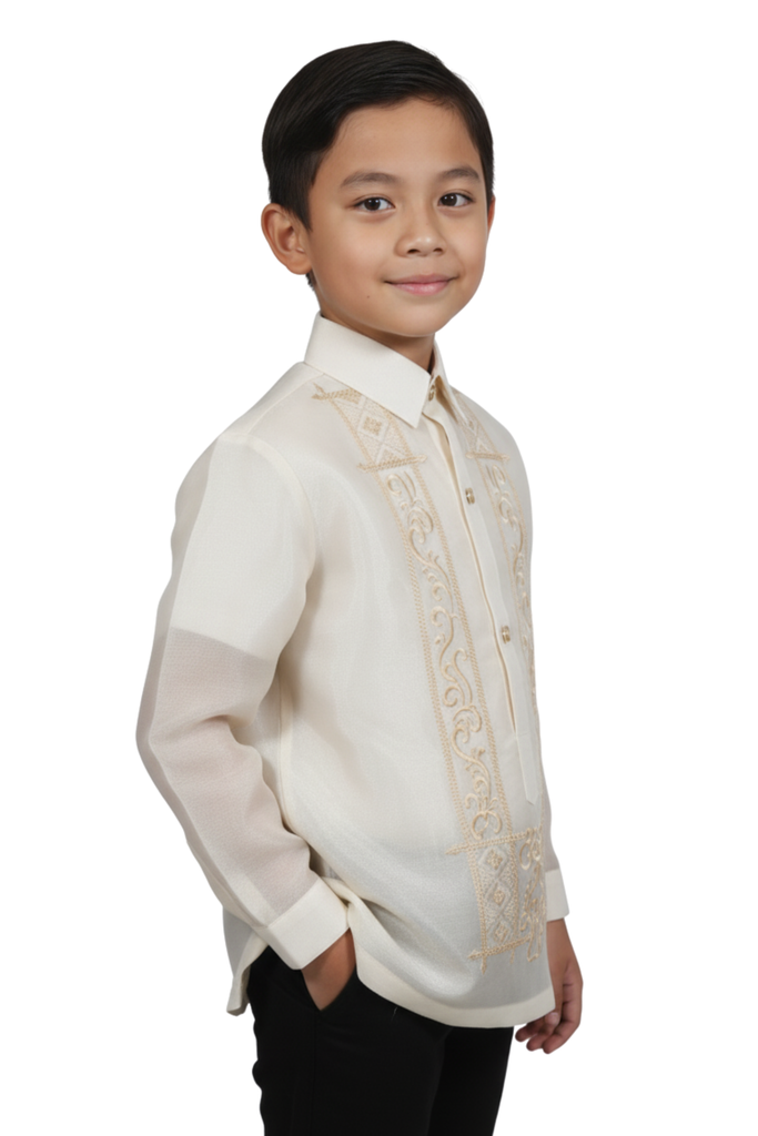 Organza Barong Tagalog for kids