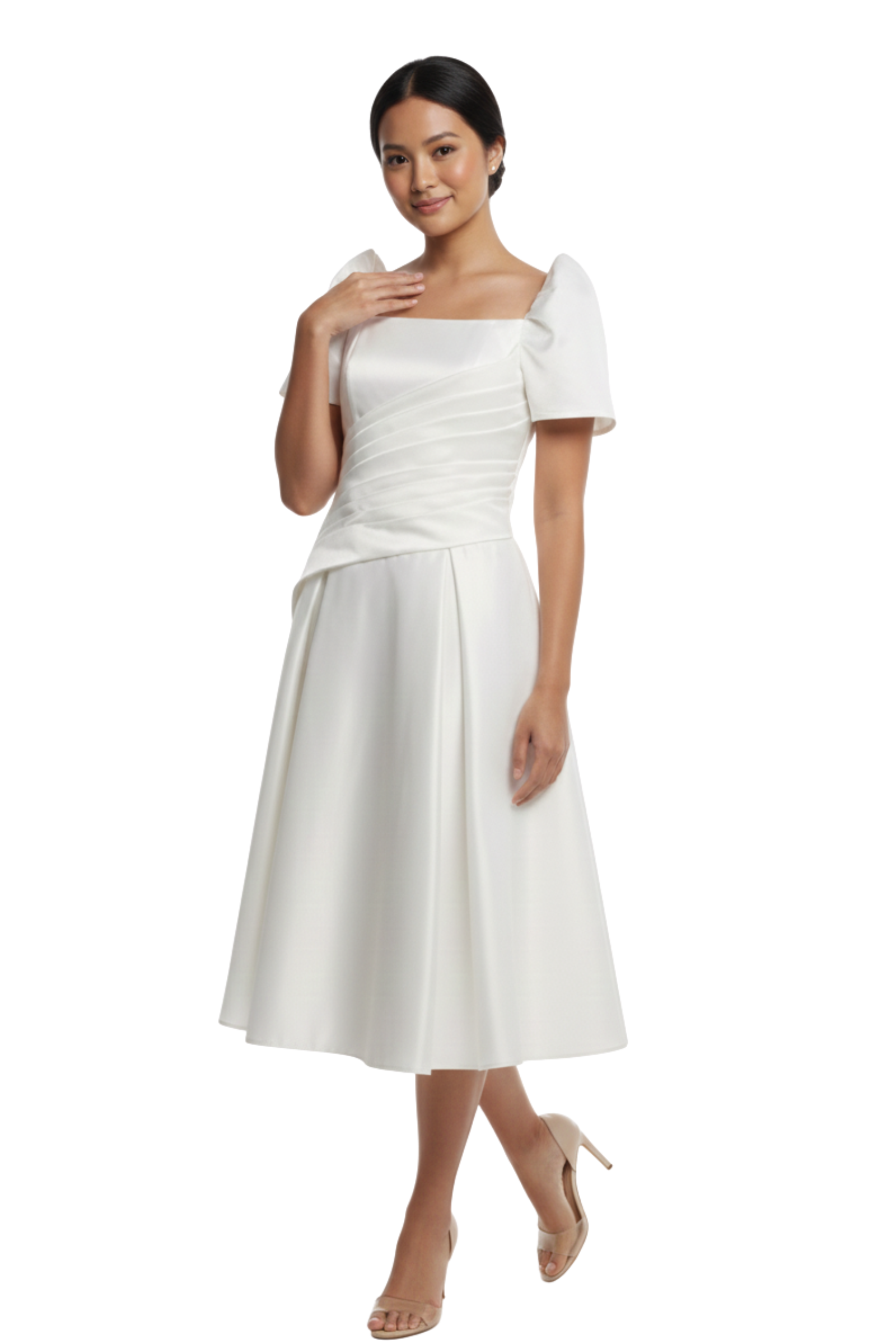 modern filipiniana dress white Duchess White Modern Filipiniana Midi Dress - Heart modern filipiniana dress white Duchess White Modern Filipiniana Midi Dress - Heart