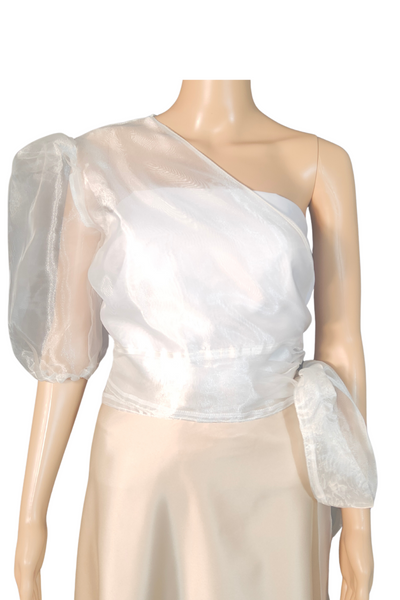 One-Shoulder Kimona Filipiniana - JB612