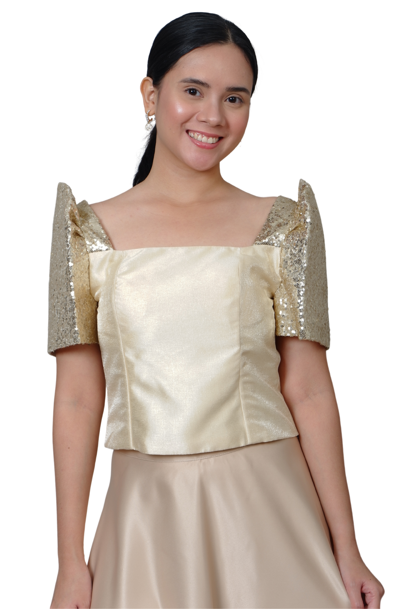 Premium & Elegant Filipiniana Top Cristina - JB221