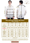 Men's Barong Tagalog Size Chart