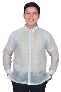 Premium & Elegant Barong Tagalog Piña Cocoon - Salvador  - JN76