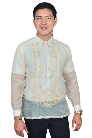 Premium & Elegant Barong Tagalog Piña Cocoon - Ferdinand JN77