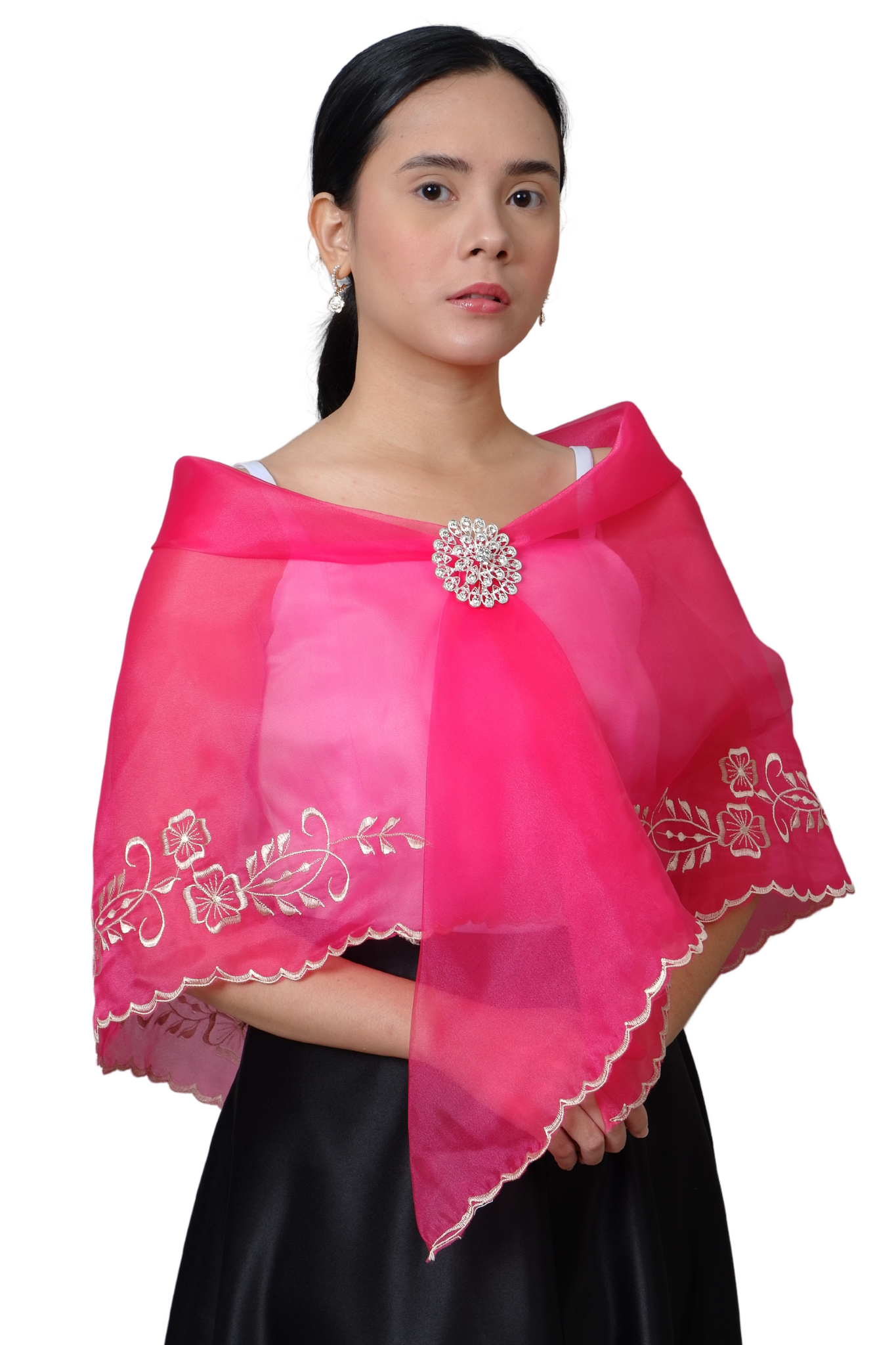 Pink Filipiniana Alampay