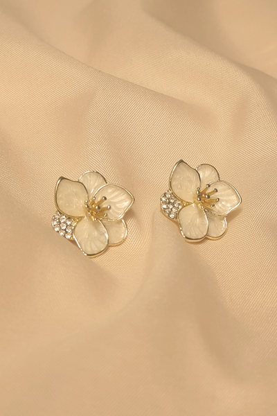 Sampaguita 20K Gold Plating Earrings - LZ002