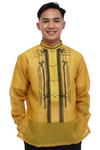 Premium Barong Tagalog Cultural Yellow Cocoon
