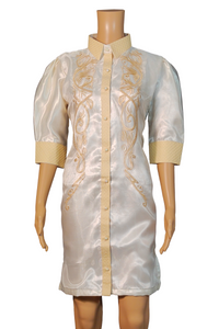 Organza Premium Barong Dress  - Corazon - JV42