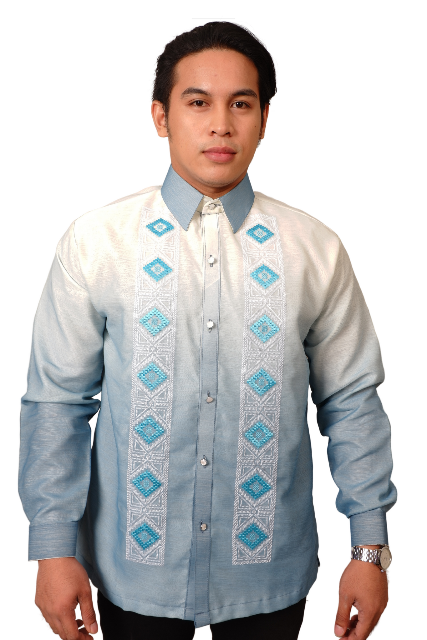 Mono Blue Barong