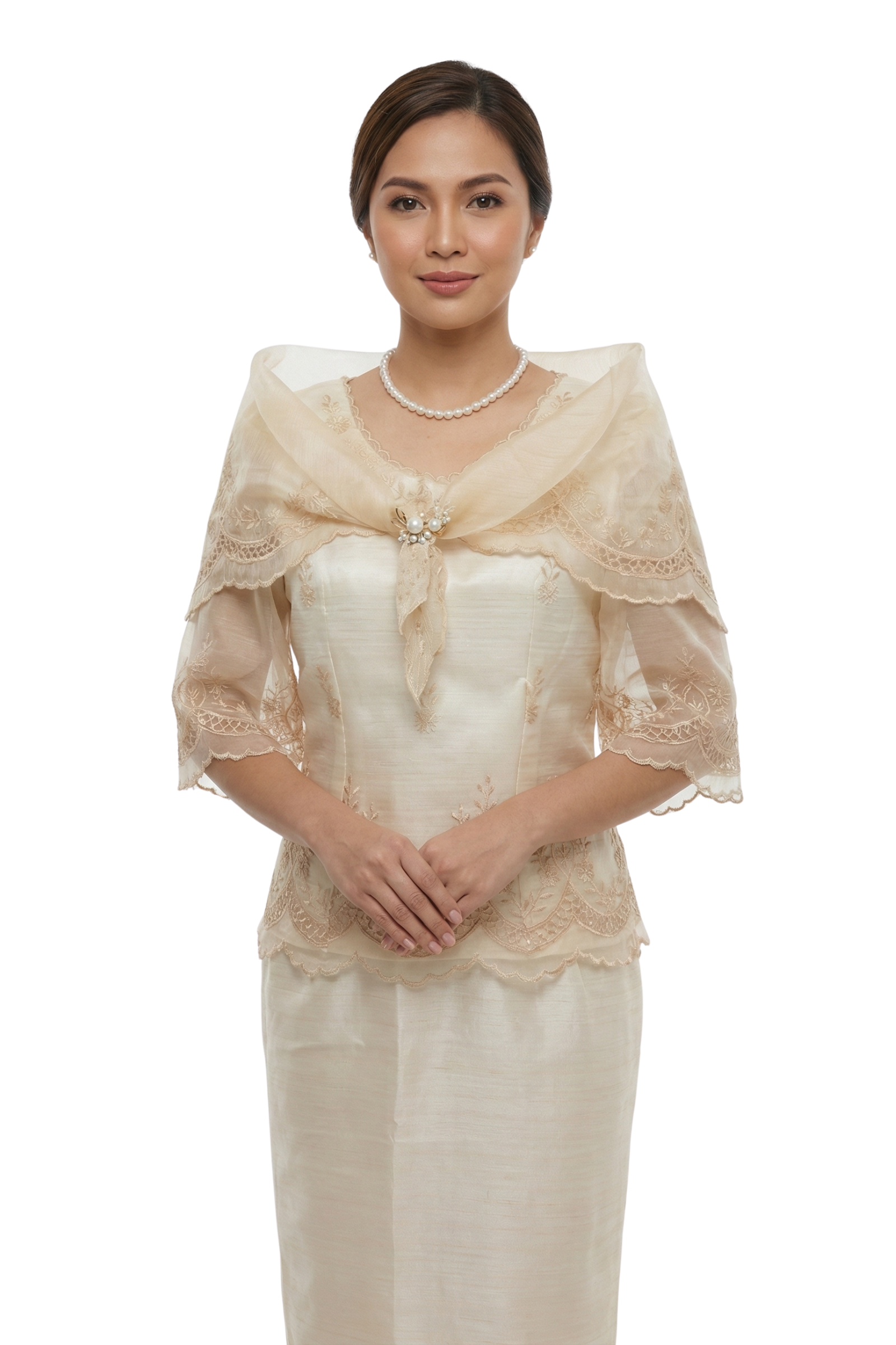 Premium Organza Filipiniana Dress