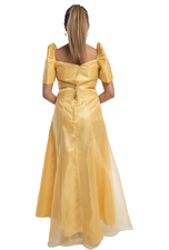 yellow organza Filipiniana Gown