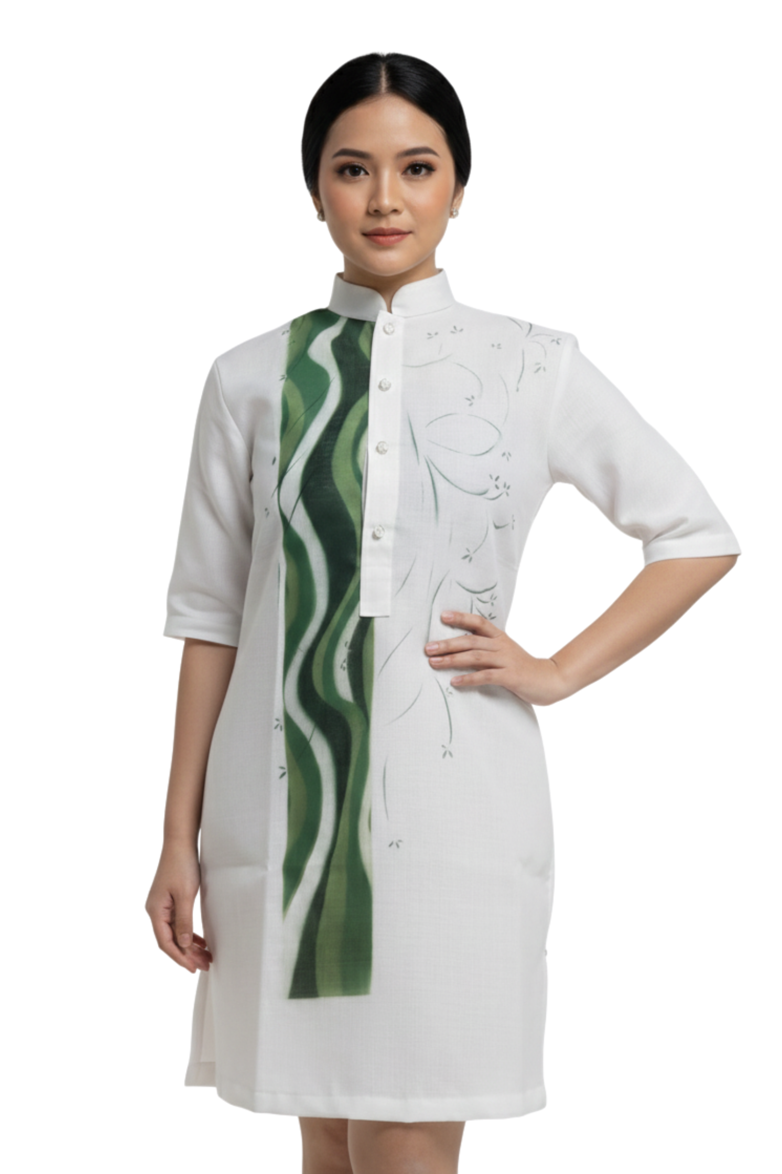 Modern Filipiniana Dress 