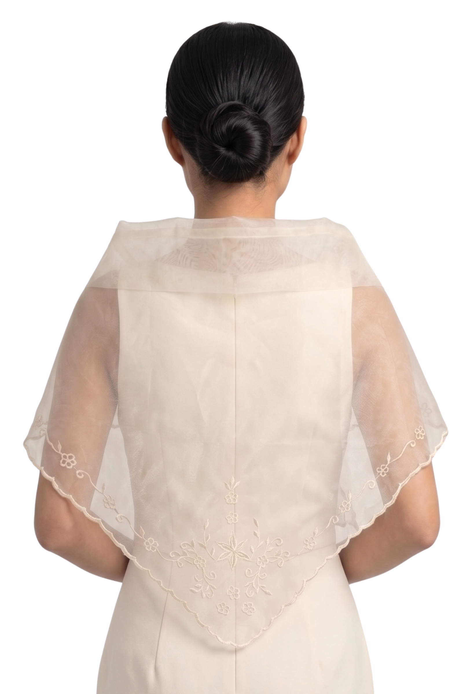 Organza Filipiniana Alampay  - Sadie - JB03