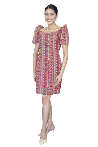 Ethnic Filipiniana Mestiza Dress - JB701