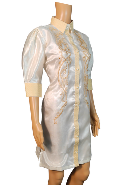 Organza Premium Barong Dress  - Corazon - JV42