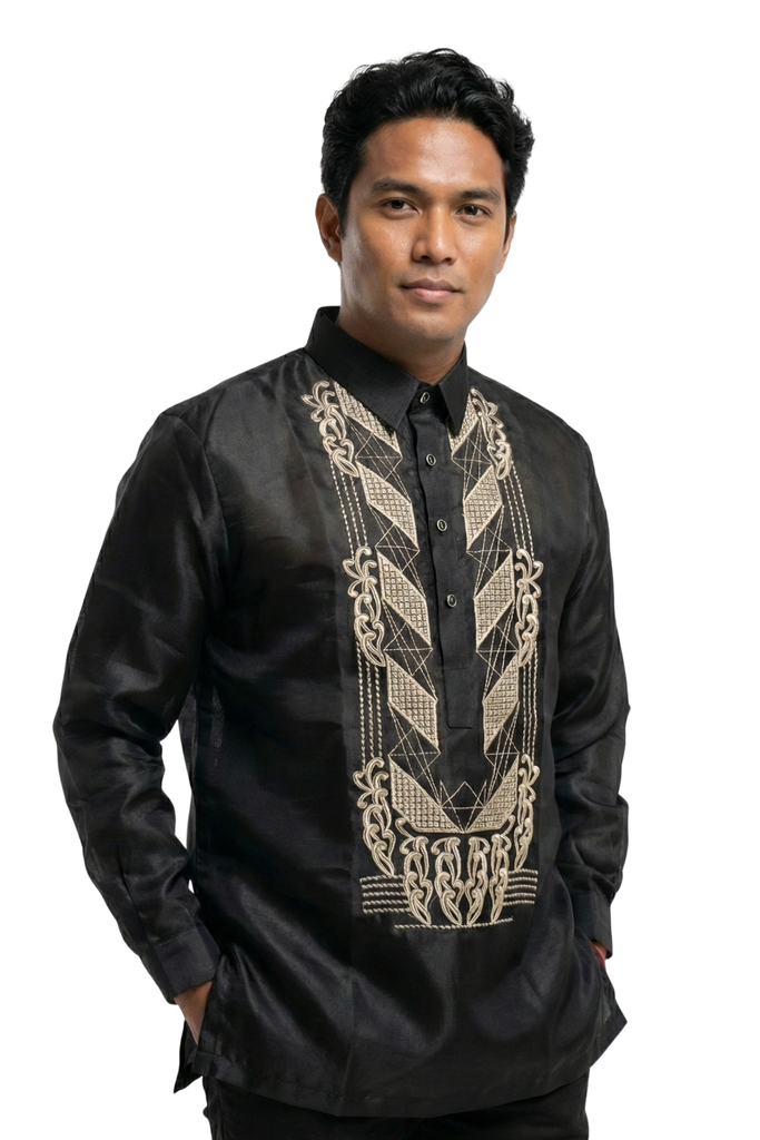 Jusilyn Black Barong Tagalog