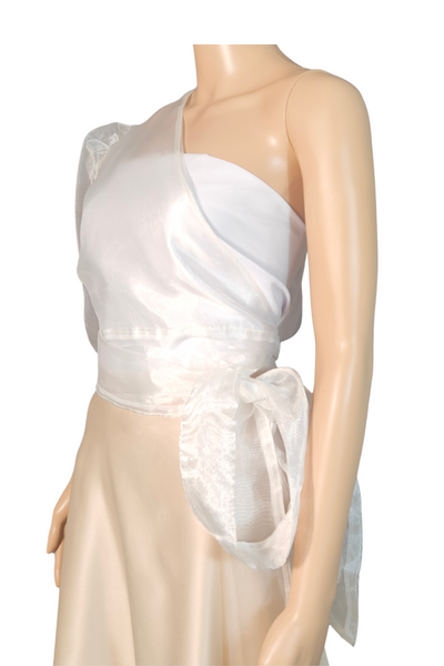 One-Shoulder Kimona Filipiniana - JB612