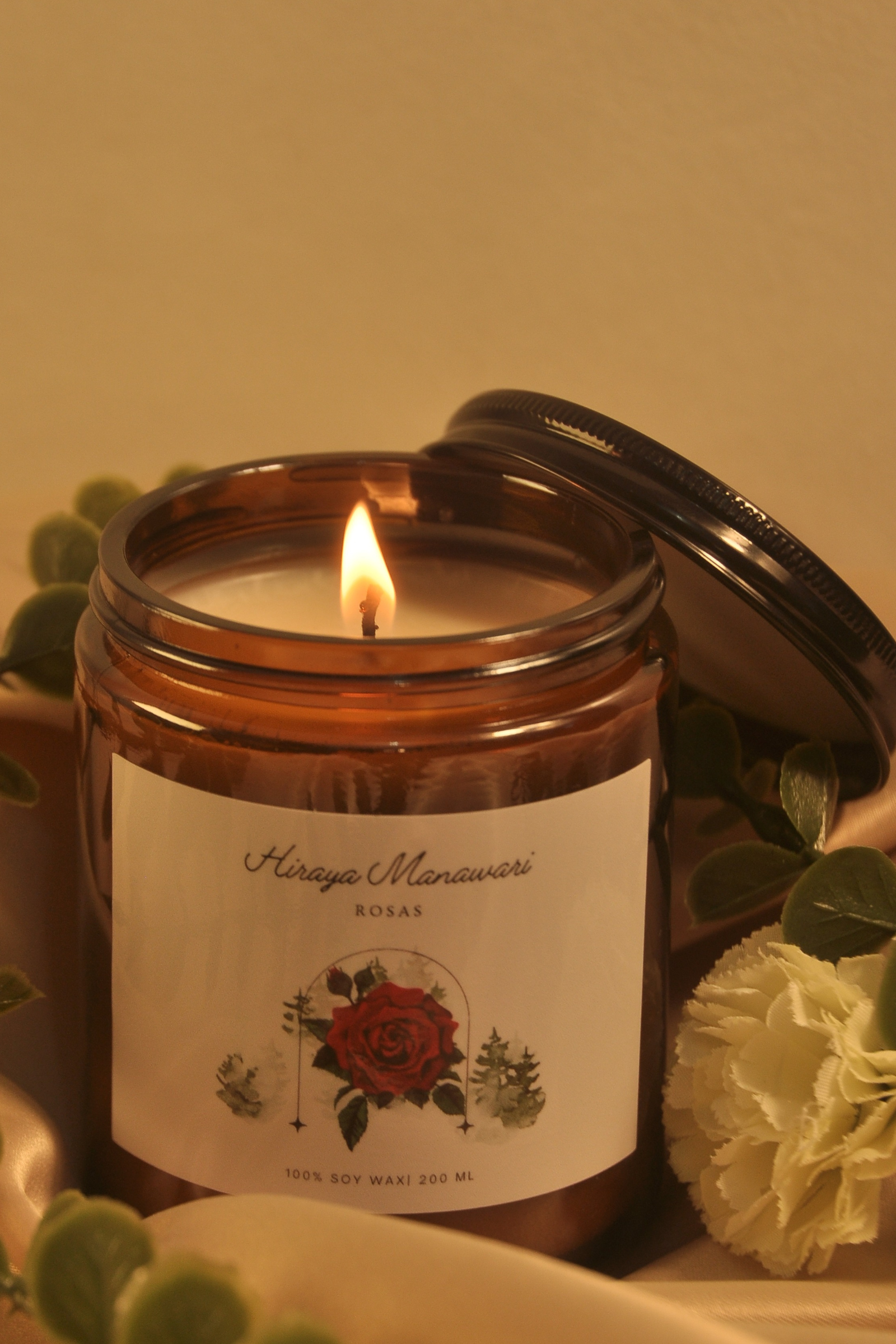 Hiraya Manawari Candle Wax Philippine Scents | Rosas