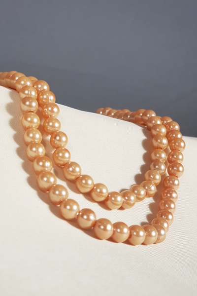 Elegant Long Pearl Necklace | Philippine Accessory | Filipina Necklace - JB015