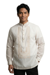 Elegant Barong Tagalog in Jusi 