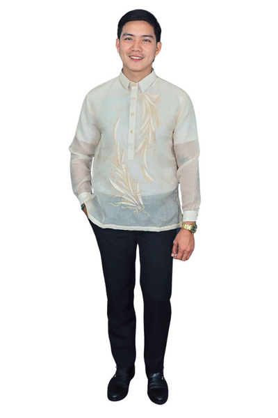 Premium & Elegant Barong Tagalog Piña Cocoon - Sandro JN75 - XL - CL555