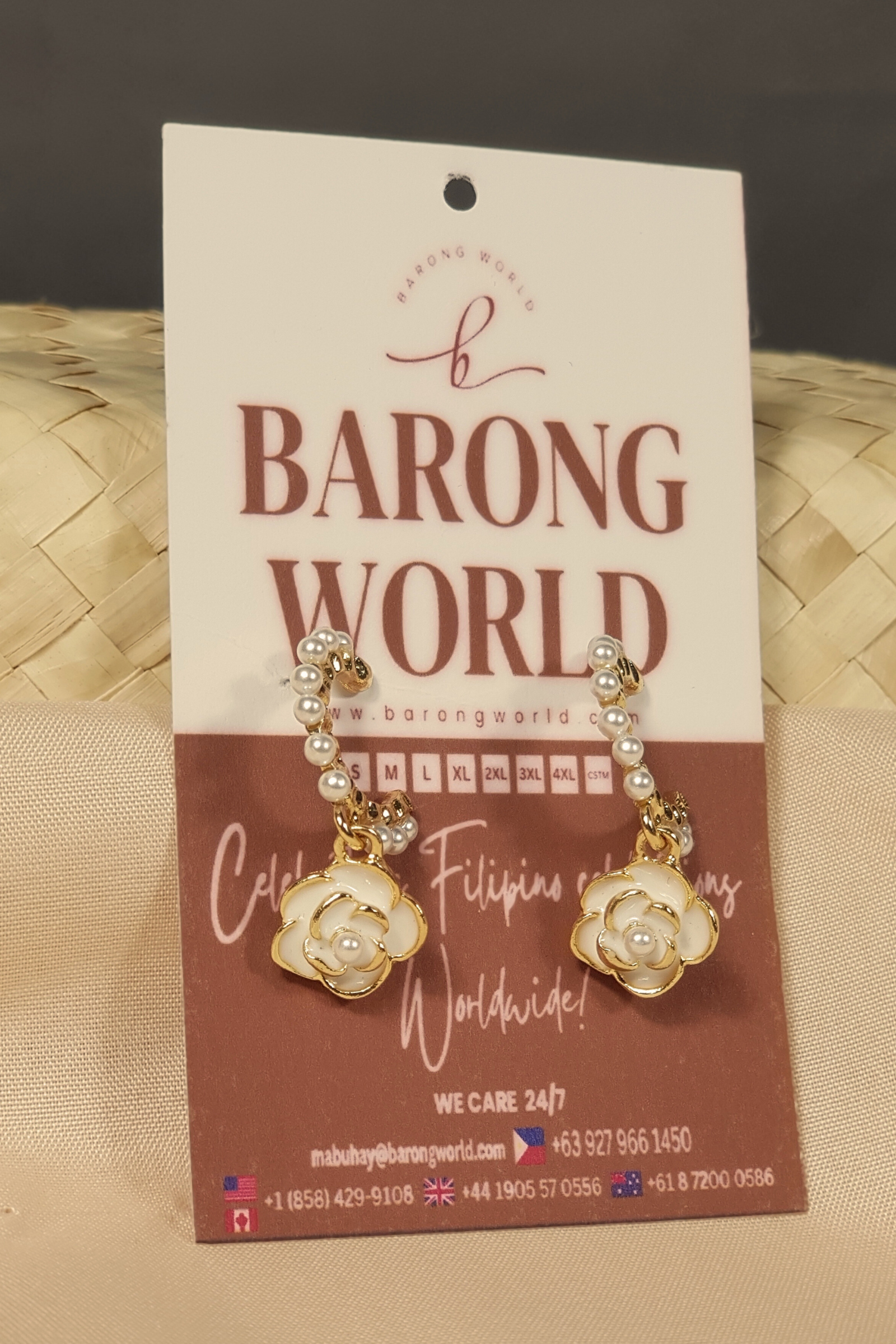 Premium Sampaguita Earrings