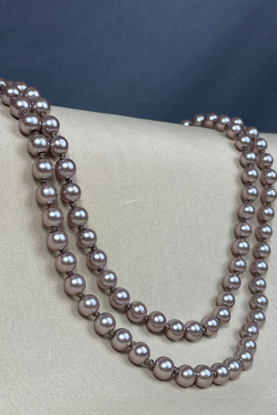 Elegant Long Pearl Necklace | Philippine Accessory | Filipina Necklace - JB015