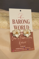 Sampaguita 20K Gold Plating Earrings - LZ002