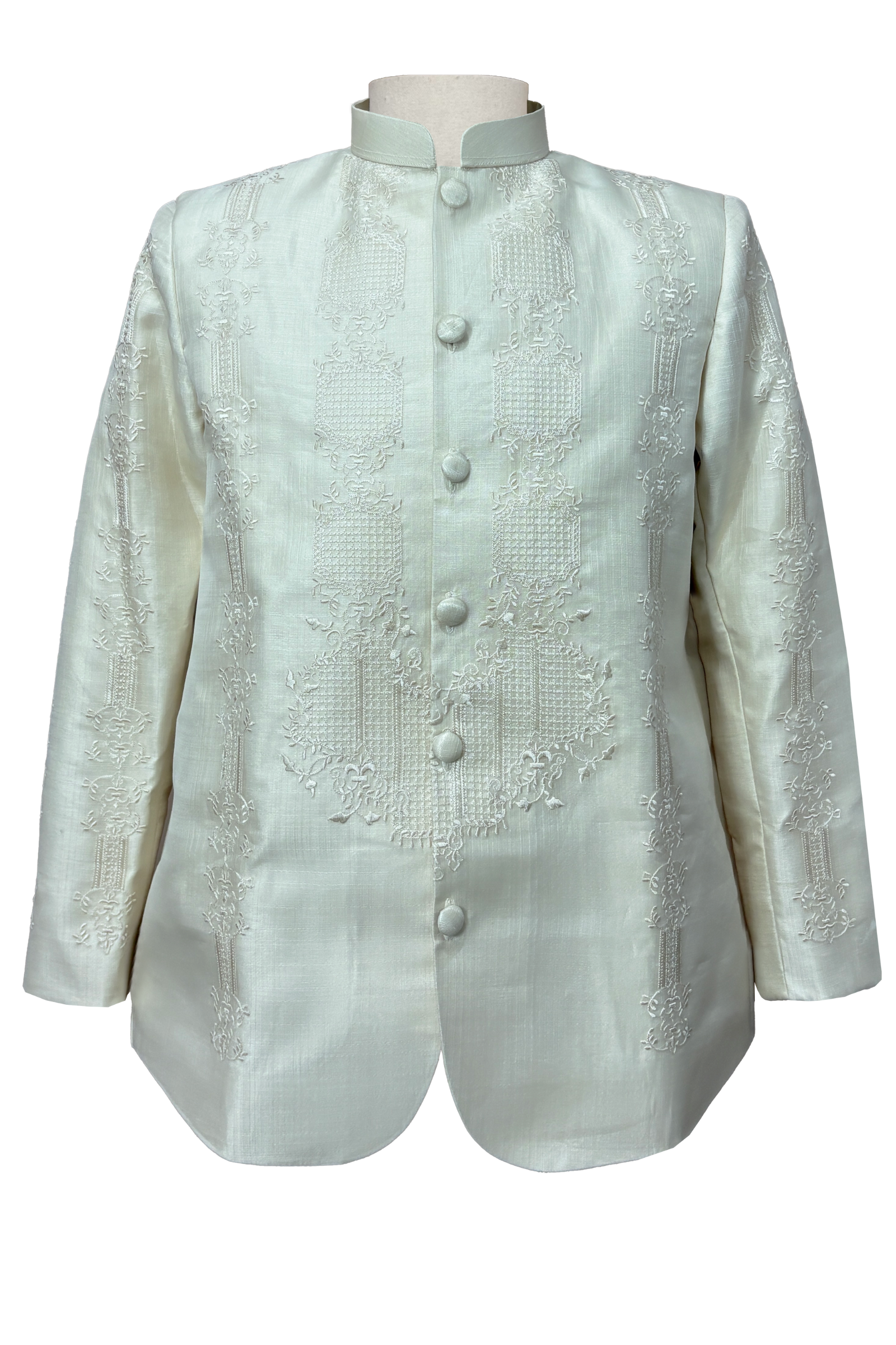 Full Embroidery Barong Tagalog Coat