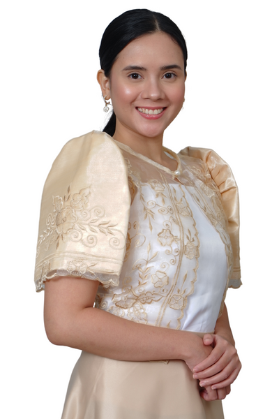 Organza Filipiniana Bolero