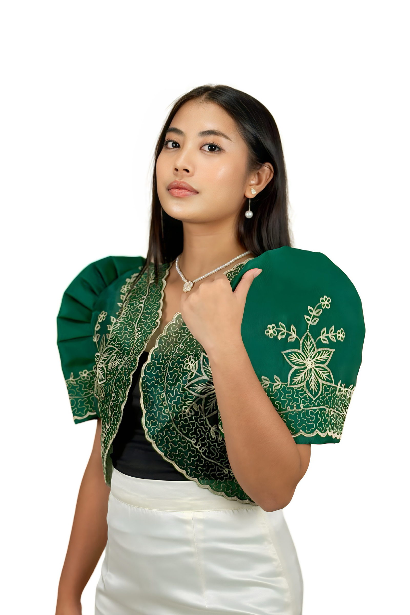 Emerald Modern Bolero