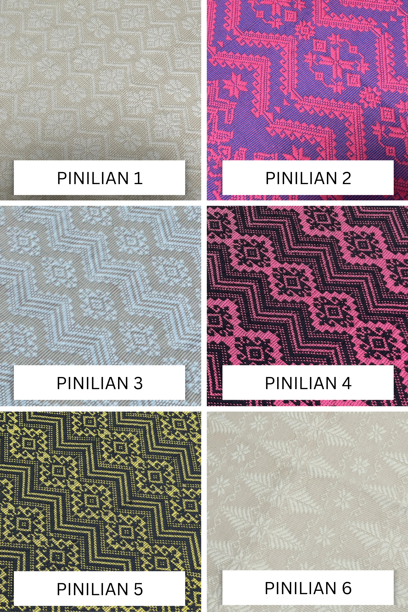 Handwoven Ilocos Pinilian Modern Filipiniana Dress - HW22