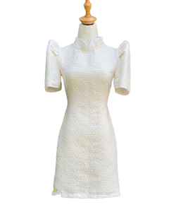 Filipiniana Handmade  White Dress