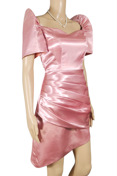 Elegant Pink Duchess Dress - Sera - JB608