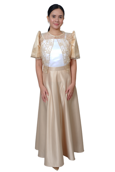 Organza Filipiniana Bolero