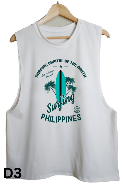 La Union Muscle Tee For Men l Philippine Shirt l Sando For Men - SLK12