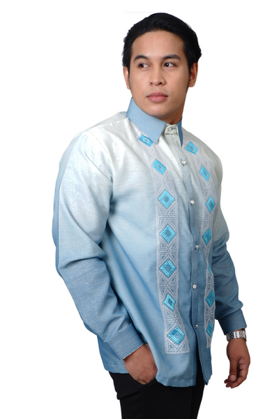 Classic Blue Barong