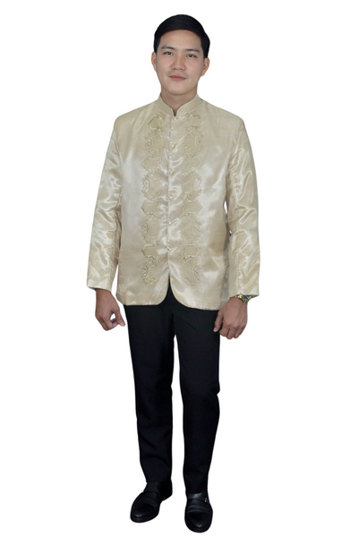 Golden Premium Barong Tagalog Coat - Piolo - JS7