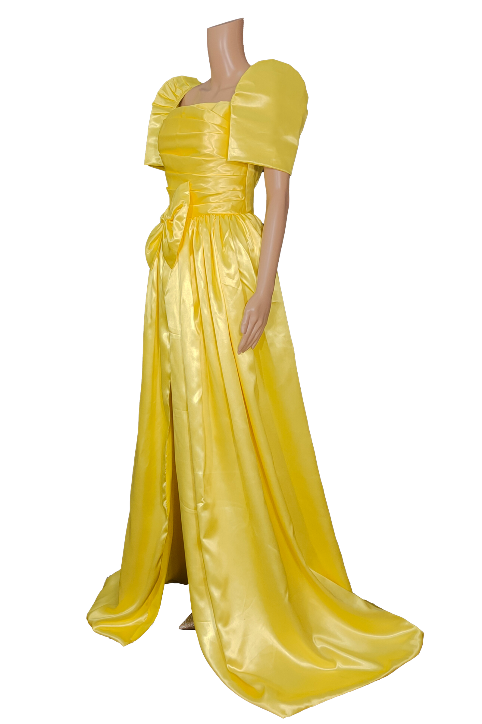 Duchess Filipiniana Gown with Slit