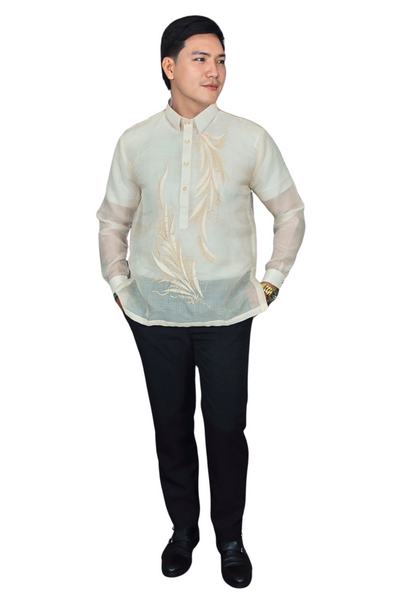 Premium & Elegant Barong Tagalog Piña Cocoon - Sandro  - JN75