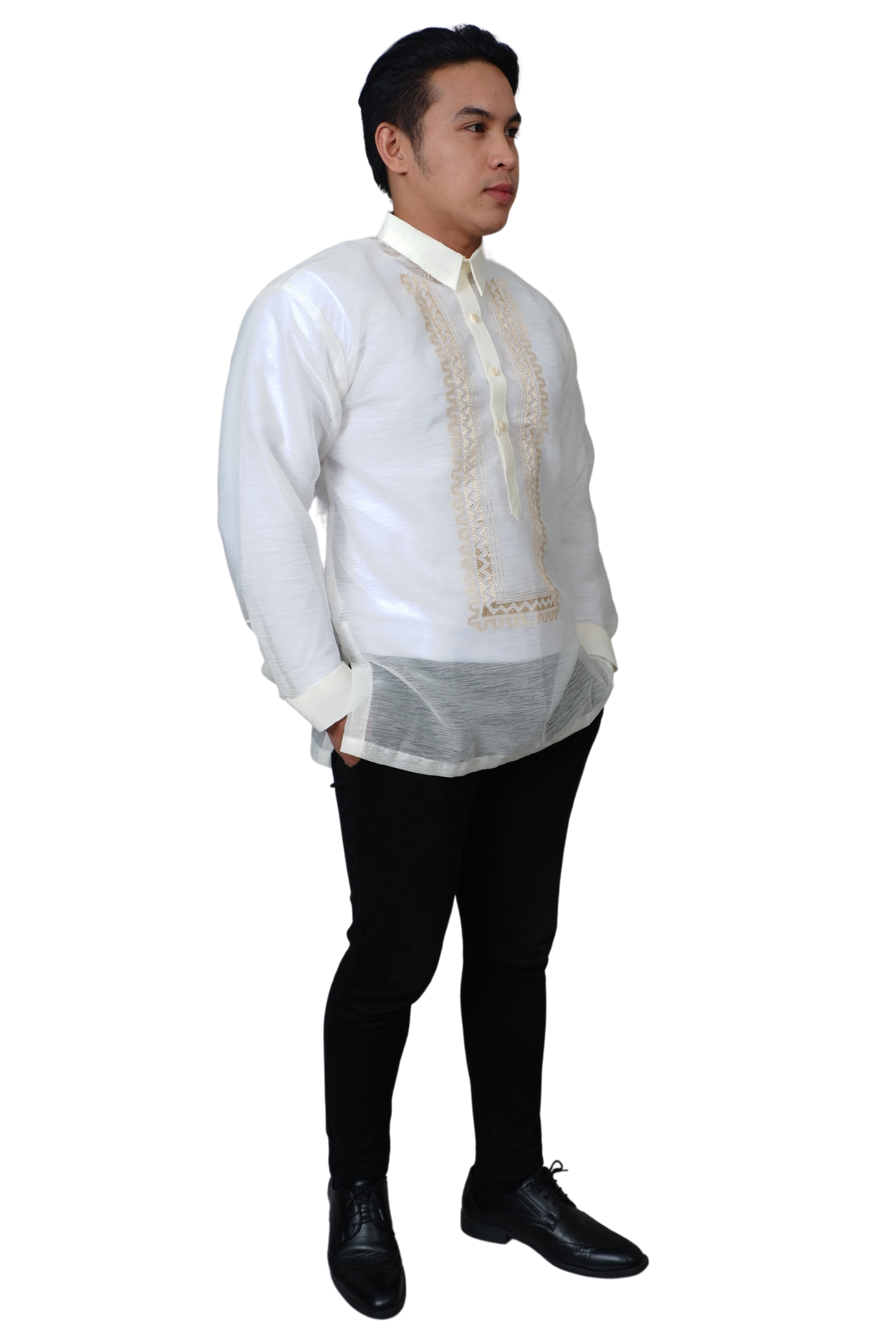 Jusilyn Barong Tagalog with Embroidery