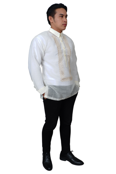 Jusilyn Gold Embroidery Barong Tagalog- Arthur - JY02