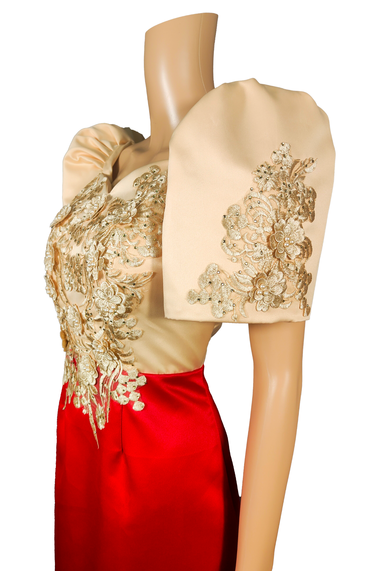 Filipiniana Duchess Lace Dress