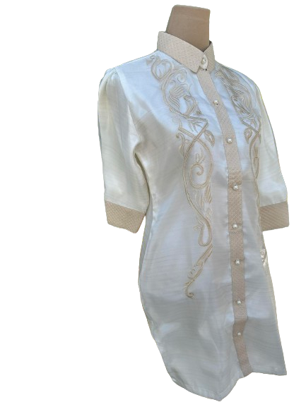 Organza Premium Barong Dress  - Corazon - JV42