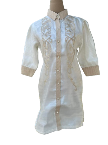 Organza Premium Barong Dress  - Corazon - JV42