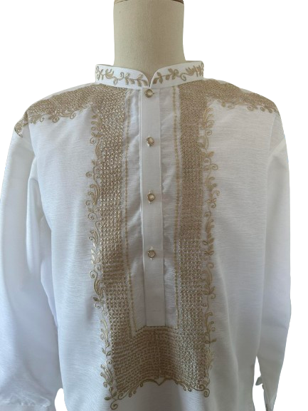 Modern Premium Barong Tagalog with Lining Size 2XL- CL144